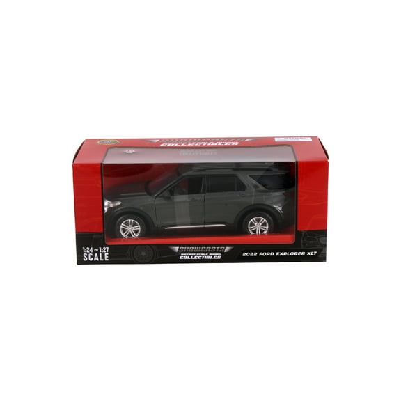 2022 Ford Explorer XLT, Gray - Showcasts 71378GY - 1/24 Scale Diecast Model Car