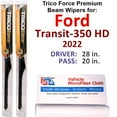thumbnail image 1 of 2022 Ford Transit-350 HD Performance Beam Wipers (Set of 2), 1 of 4