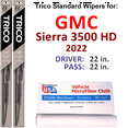 thumbnail image 1 of 2022 GMC Sierra 3500 HD Wiper Blades (Set of 2), 1 of 3