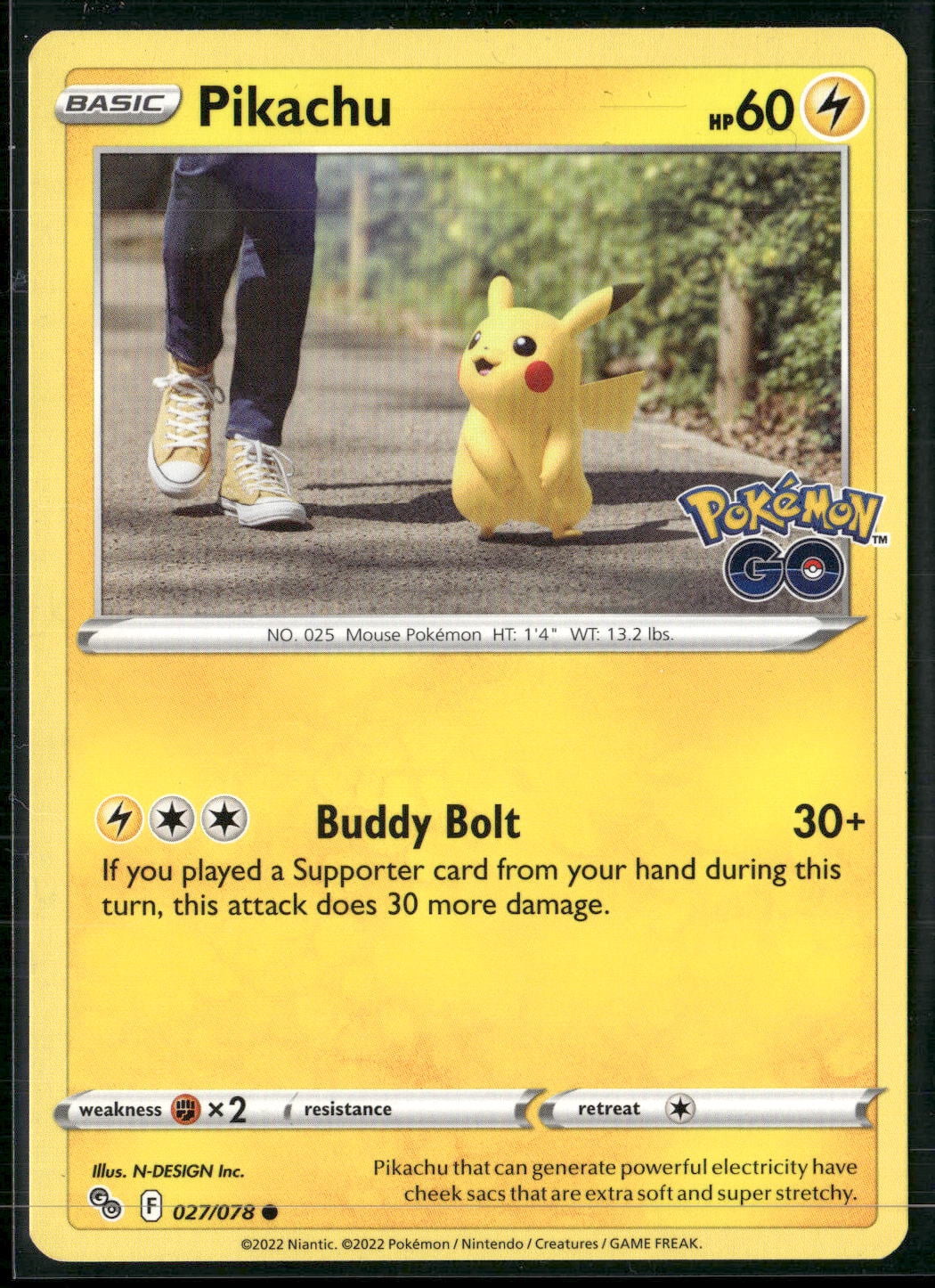 Pokemon Card Game Pikachu