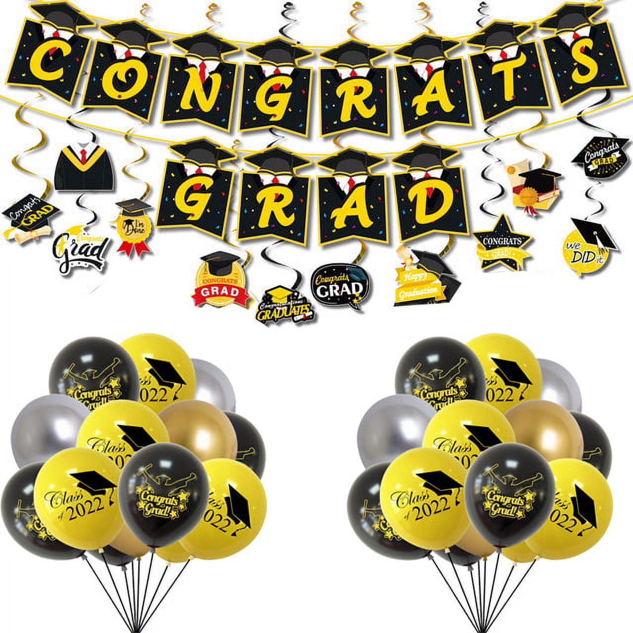 2022 Graduation Party Decorations, Graduation Party Supplies Hanging ...