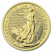 2022 Great Britain 1 oz Gold Britannia BU