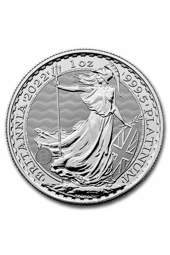 2022 Great Britain 1 oz Platinum Britannia BU