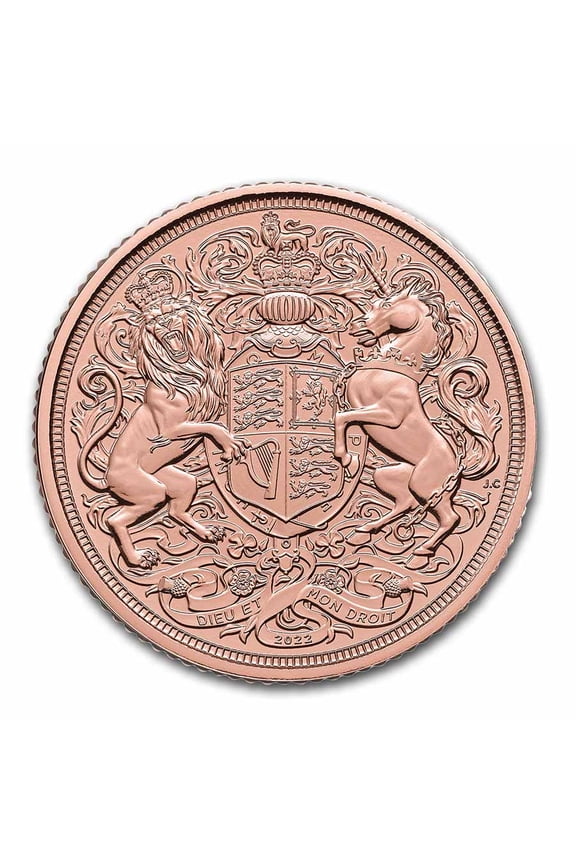 2022 Great Britain Gold Memorial Sovereign BU (King Charles III)