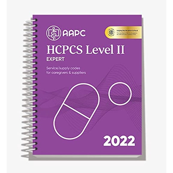 Pre-Owned 2022 HCPCS Level II Expert Professional Edition (HCPCS Code Book) Paperback