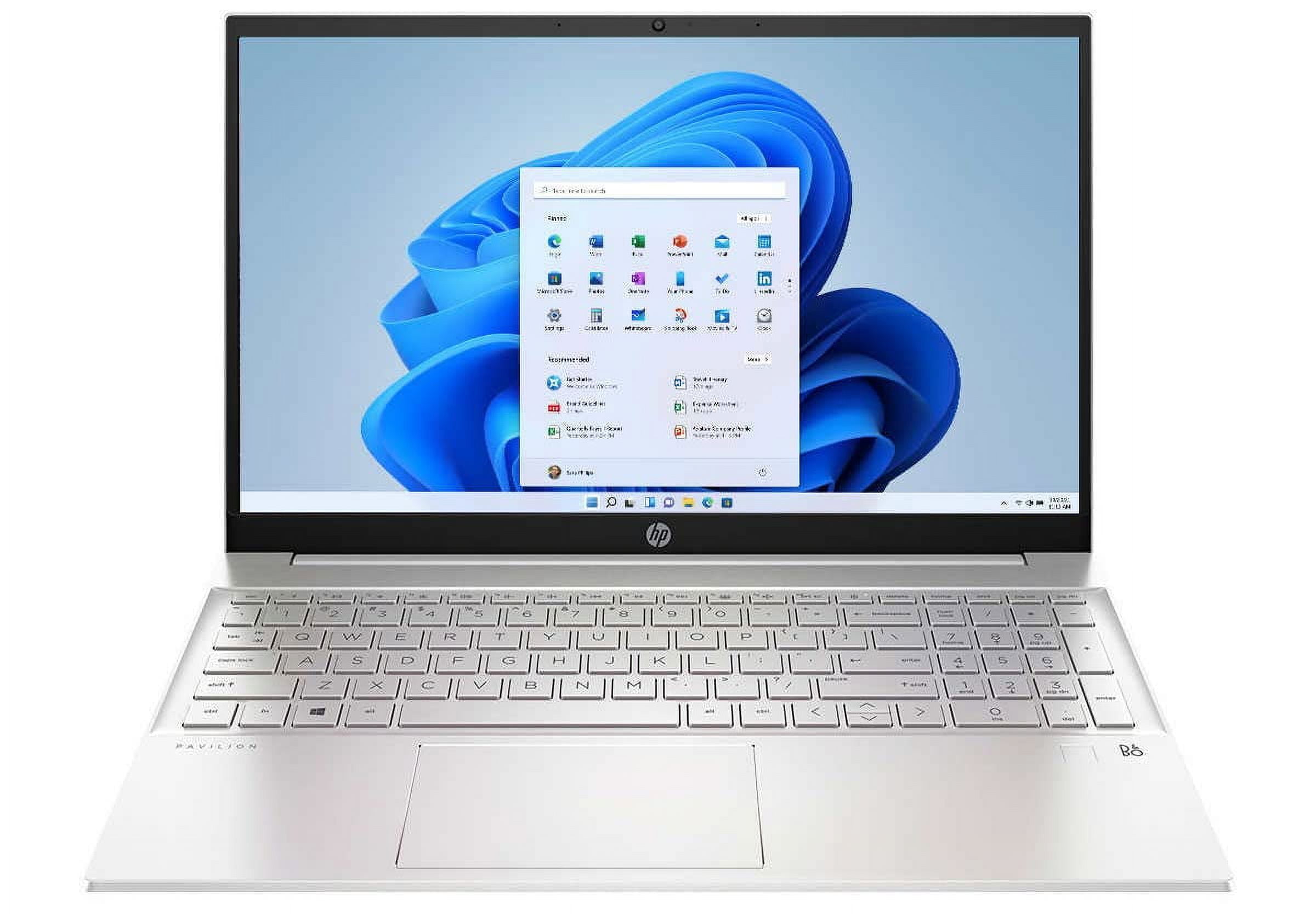 2022 HP Pavilion Laptop | 15.6" FHD IPS Touchscreen | 12th Gen 10-Core Intel i5-1235U | 20GB DDR4 512GB NVMe SSD | Iris Xe Graphics | HDMI | Webcam | Bluetooth | USB-C | Backlit KB | Windows 11 Pro