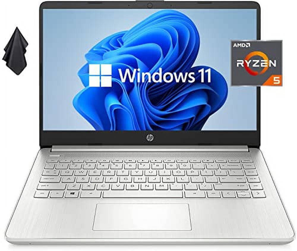 2022 HP Pavilion Laptop, Micro-Edge 14-inch Full HD Display, AMD Ryzen 5 5500U (Beats i7-10610U), 16 GB RAM, 512 GB PCIe SSD, Thin & Portable, Long Battery Life, Webcam, HDMI, Windows 11, Sliver