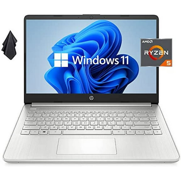 2022 HP Pavilion Laptop, Micro-Edge 14-inch Full HD Display, AMD Ryzen 5 5500U (Beats i7-10610U), 16 GB RAM, 512 GB PCIe SSD, Thin & Portable, Long Battery Life, Webcam, HDMI, Windows 11, Sliver