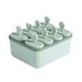 thumbnail image 1 of 2022 Homemade Popsicle Box with Handle, 8 Popsicle Ice Cream Mold, DIY Food Grade Silicone Ice Tray, Reusable Freezer Container for Kids Treats Kitchen, 1 of 2