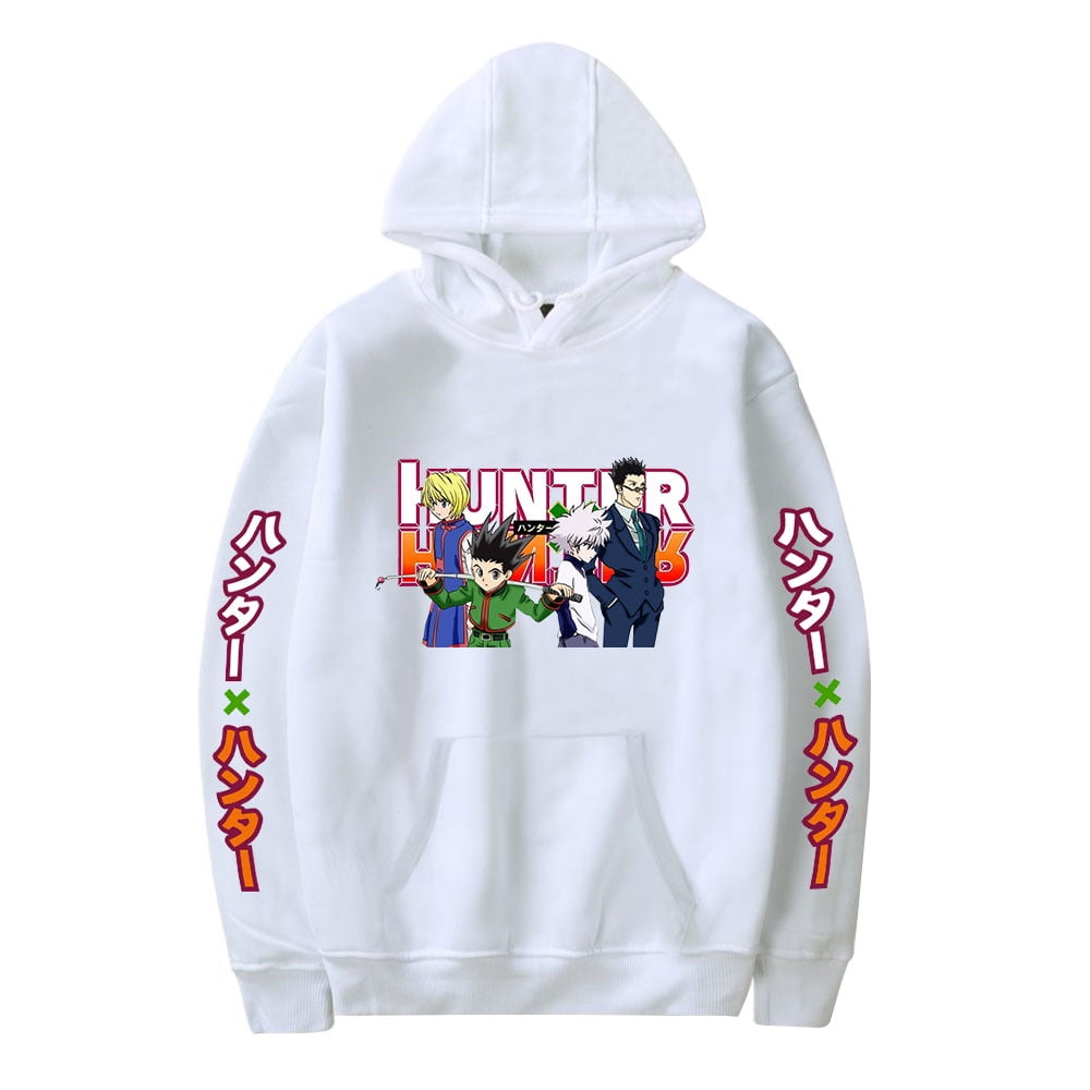 Hunter X Hunter Gon Freecss Eyes Men's Black Hoodie-Small