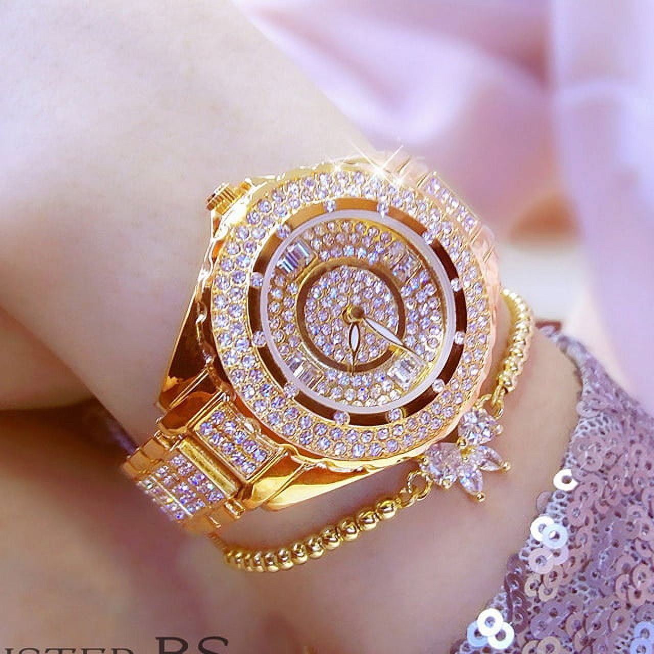 2022 Hot Sale Women Watches Lady Diamond Stone Dress Watch