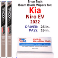 thumbnail image 1 of 2022 Kia Niro EV Beam Blade Wipers (Set of 2), 1 of 3