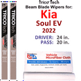 thumbnail image 1 of 2022 Kia Soul EV Beam Blade Wipers (Set of 2), 1 of 3