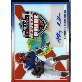 2022 Leaf Metal Draft State Pride SP-AR1 Anthony Richardson Auto 7/10 Football Card
