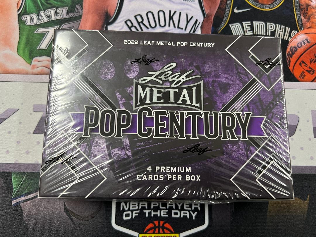 2022 Leaf Metal Pop Century Hobby Box - Walmart.com