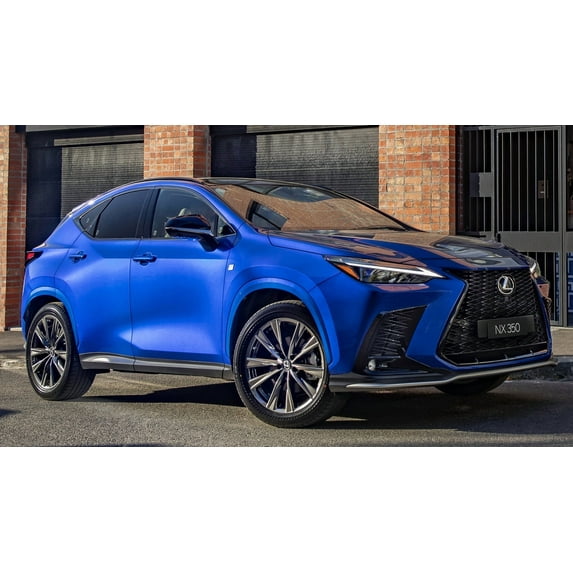 2022 Lexus NX F Sport AU - 24x36 Inch Glossy Laminated Poster - Stunning Detail and Bold Colors