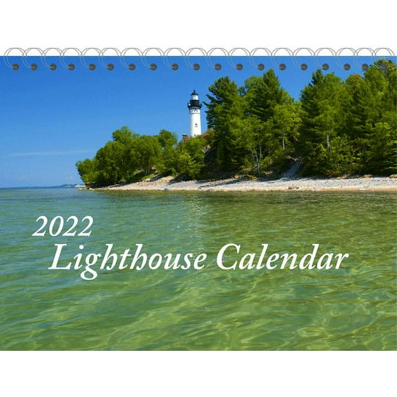2022 Lighthouse Wall Calendar