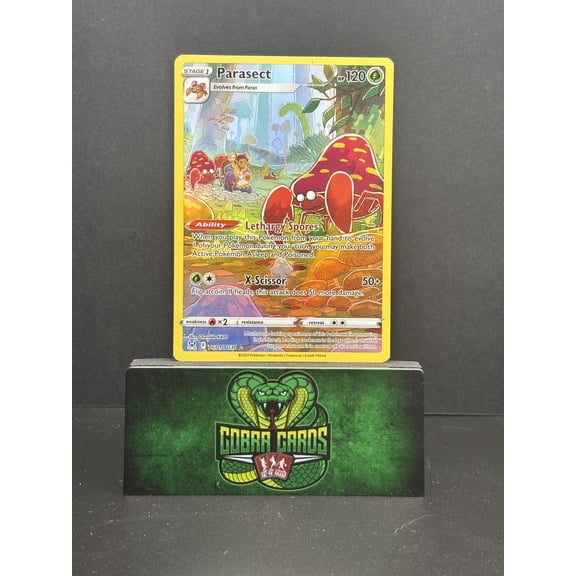 2022 Lost Origin Parasect Holo Rare CHR #TG01/TG30