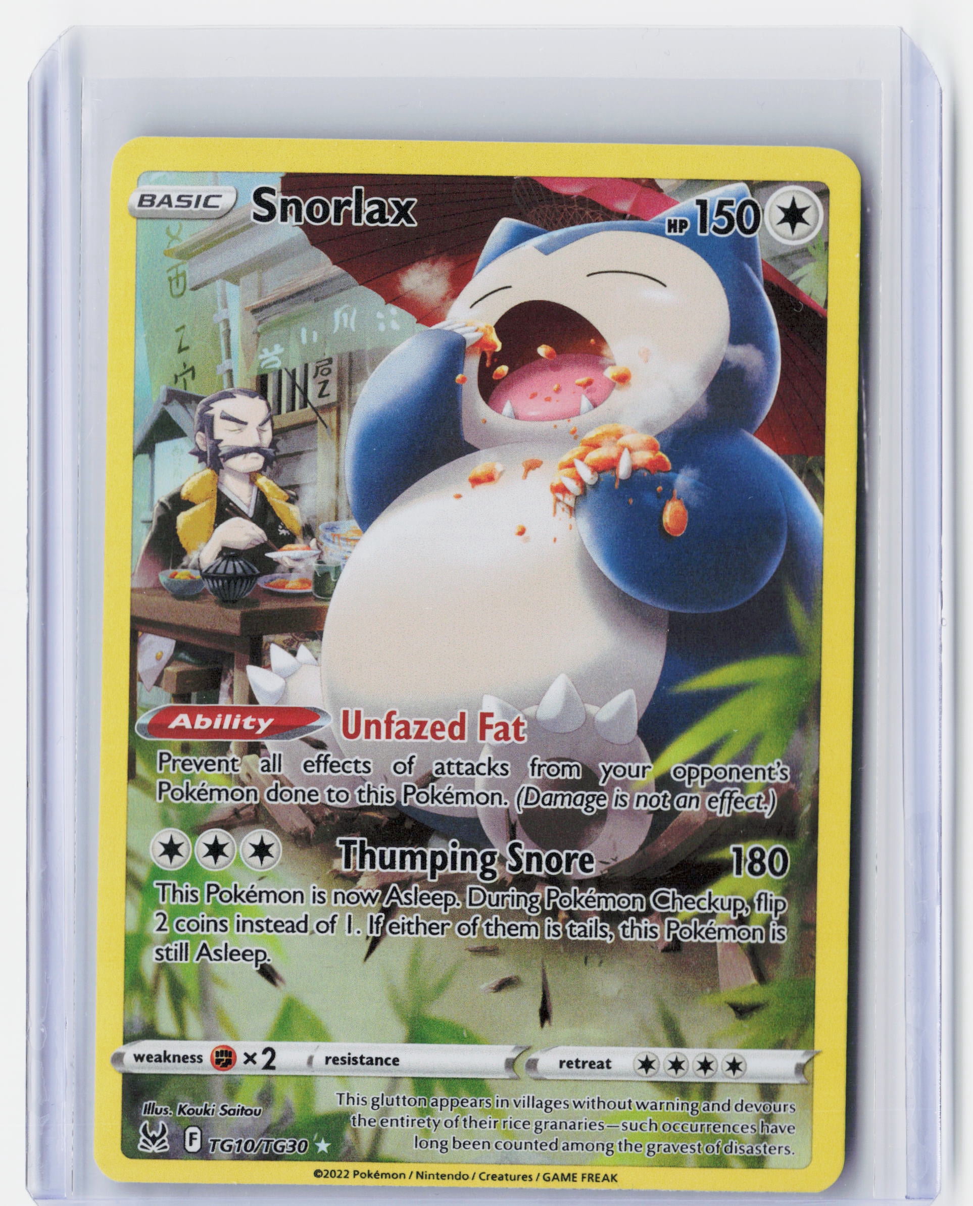 Snorlax Gx Card