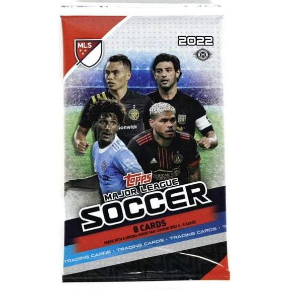 2022 MLS Topps Trading Card HOBBY Pack (1 Pack, 8 Cards)