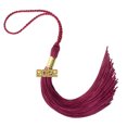 thumbnail image 1 of 2022 Maroon Graduation Tassel - Every School Color Available - Made In Usa, 1 of 4