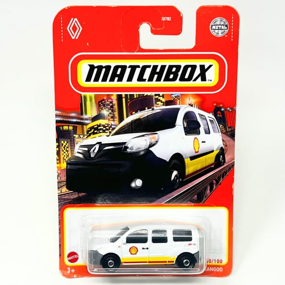 2022 Matchbox Renault Kangoo Shell Unit 125 White Cargo Van