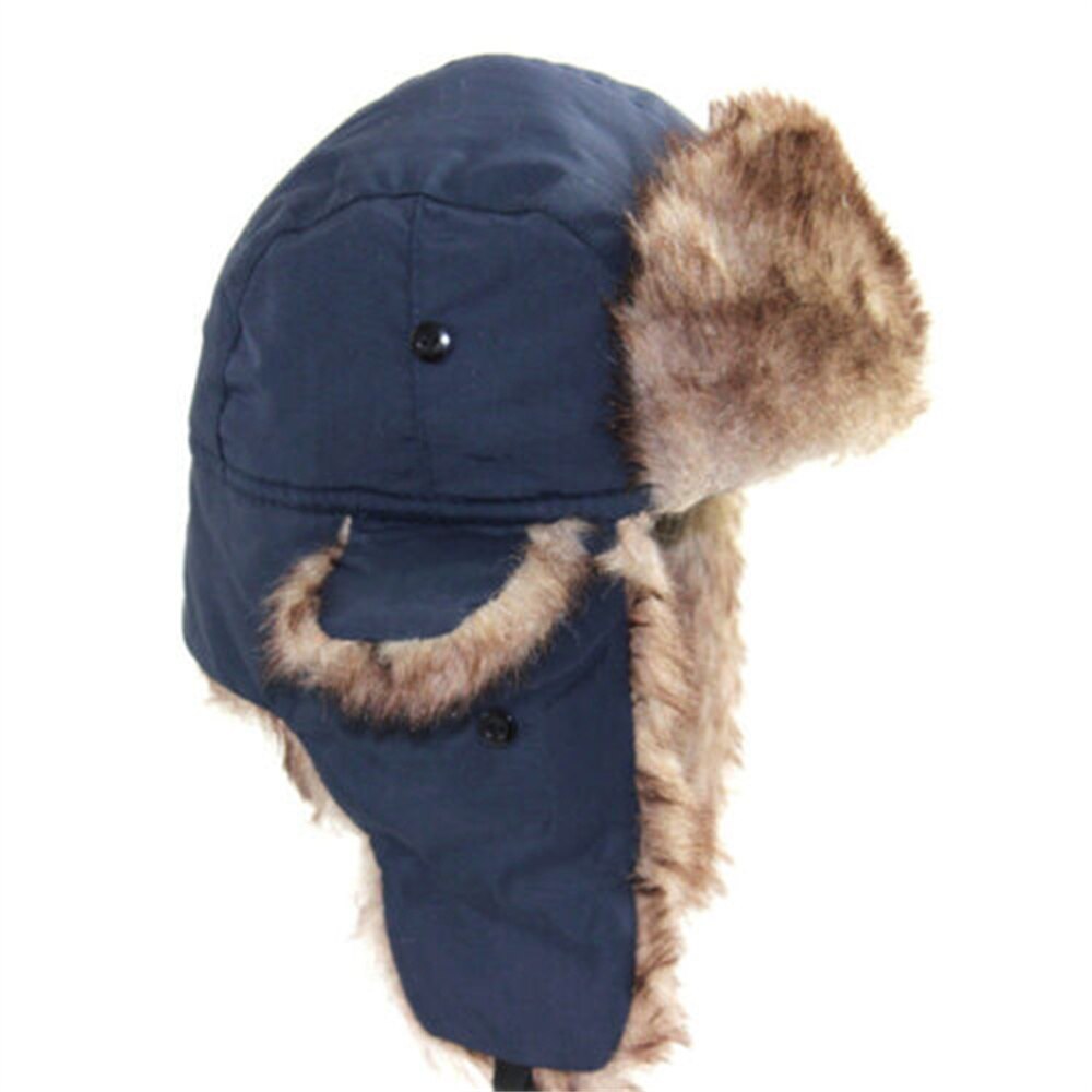 Chapka Trapper Avec Rabats Oreilles - Bonnet Hiver Chaud Unisexe, Pour Ski Et Plein Air - 9