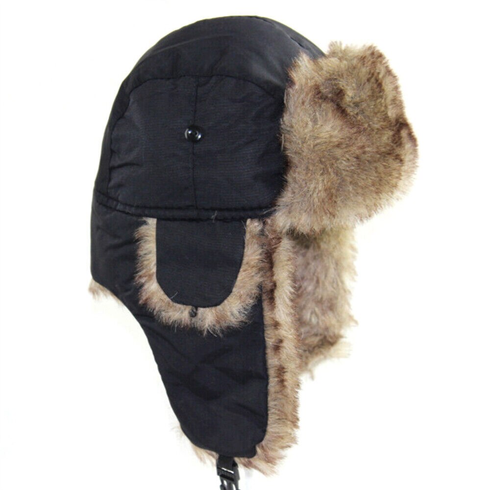 Chapka Trapper Avec Rabats Oreilles - Bonnet Hiver Chaud Unisexe, Pour Ski Et Plein Air - 13