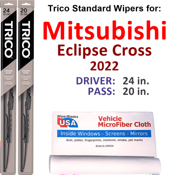 2022 Mitsubishi Eclipse Cross Wiper Blades (Set of 2)