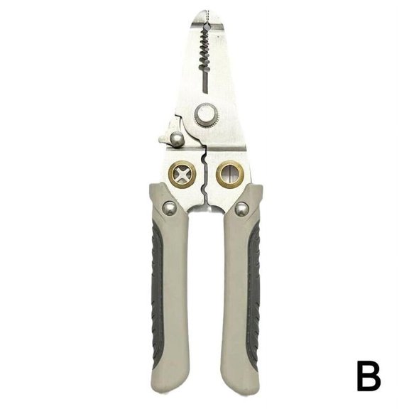 2022 Multi-functional Wire Splitting Pliers Crimper Cable Cutter Working Tool S5Z8