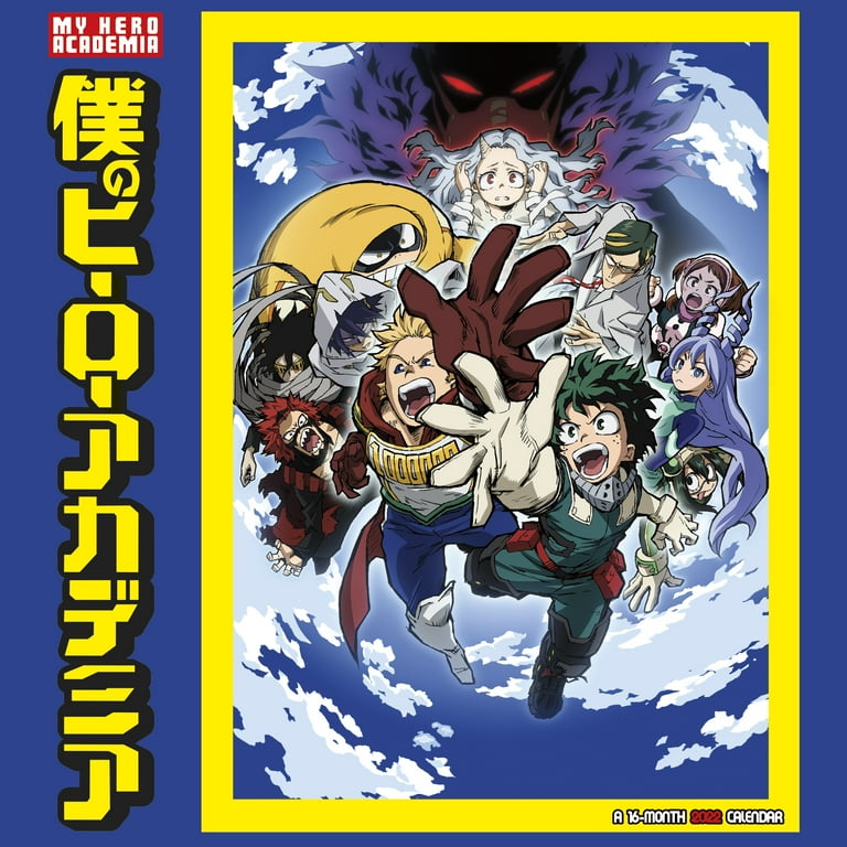 2022 My Hero Academia Wall Calendar