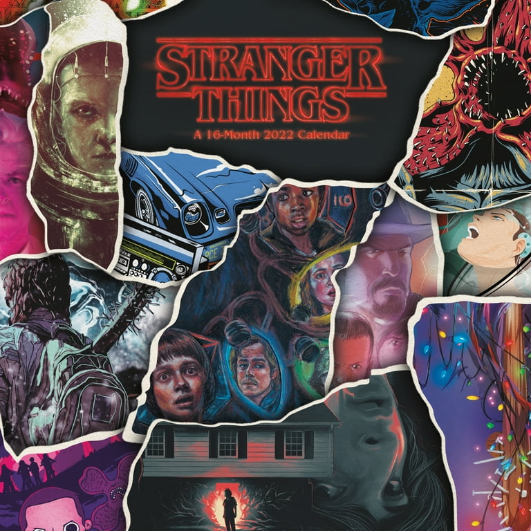Stranger Things Wall Calendar 2025 susie clarette