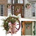2022 New Christmas Wreath Upside Down Tree Decorations Christmas Fall