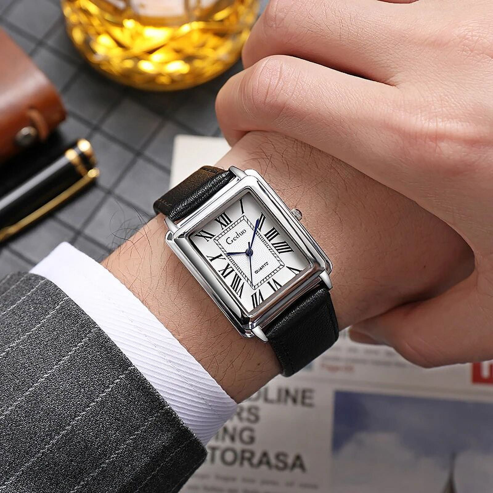 2022 New Fashion Designer Rectangle Dial Quartz Watch For 2022 New Fashion Designer Rectangle Dial Quartz Watch For