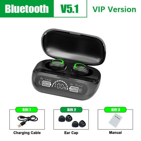 2022 New Headphones Bluetooth Earphone TWS Wireless Earbuds Stereo Sports Earhook headset With HD Microphone
