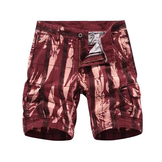 2022 New Men Cargo Beach Shorts Summer Male Camouflage Short Trousers ...
