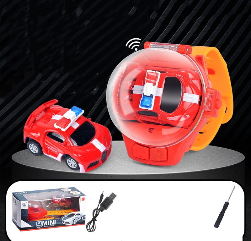 2022 New Mini Remote Control Car Watch Toys, 2.4 GHz Detachable Watch