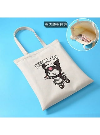 Kawaii Sanrio Cartoon Hello Kitty One-shoulder Plaid Bag Retro Y2k