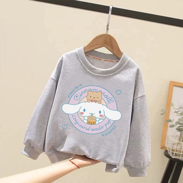 2022 New Sanrioes Anime My Melody Children Sweater Cartoon Kawaii Kids ...