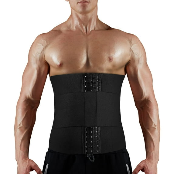 2022 New Style Women & Men Waist Trainer Corsets for Weight Loss Tummy Control Compression Shapewear Sweat Belt Body Shaper Hook