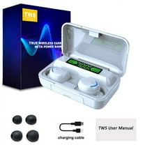 2022 New Tws Wireless Bluetooth 5.1 Headphones Stereo Sports Waterproof Ear Hook Headphones With Mic 2200mah Charging Case - Earphones & Headphones