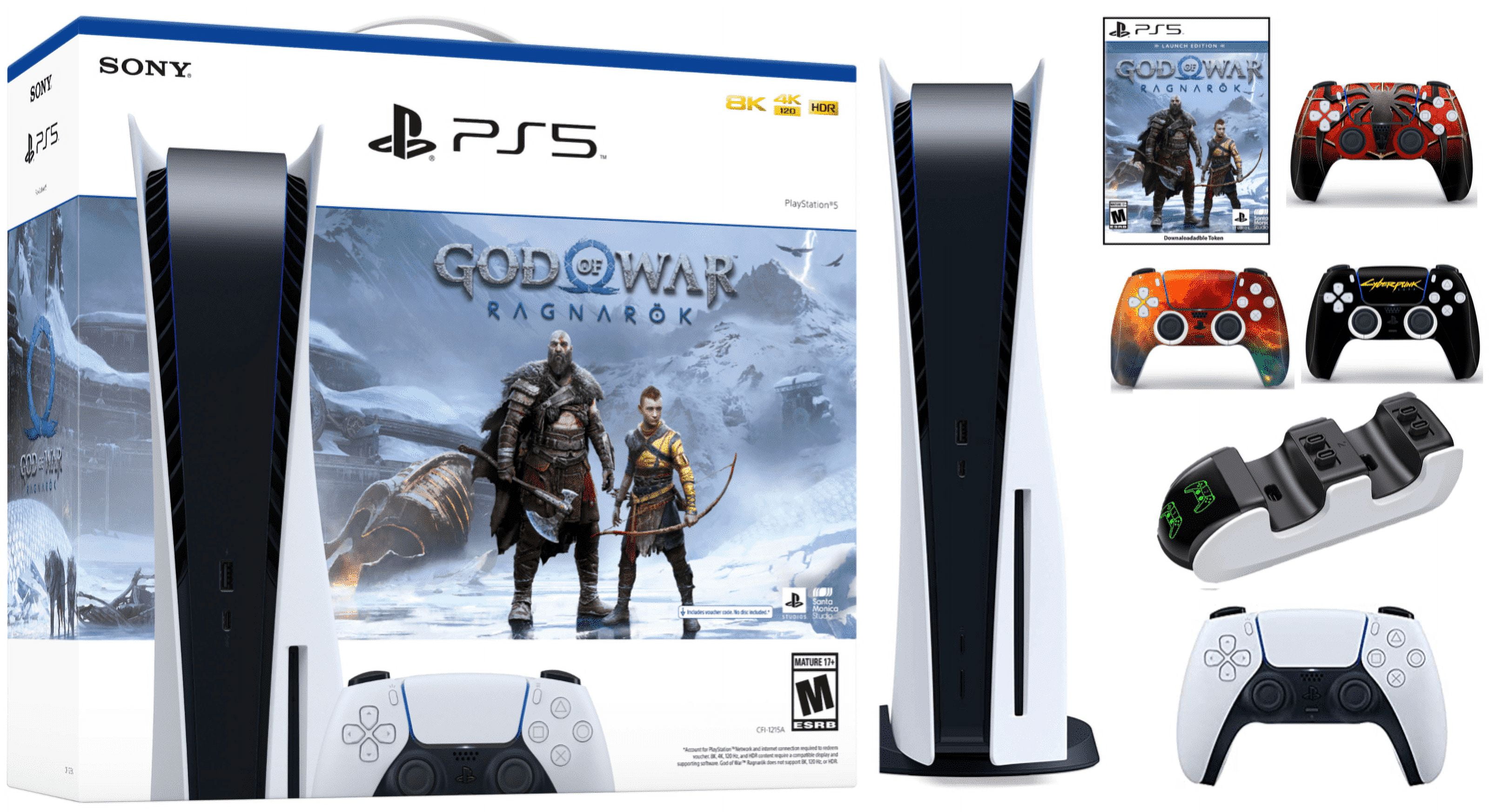 Consola PS5 Playstation 825GB Bundle God of War Ragnarok