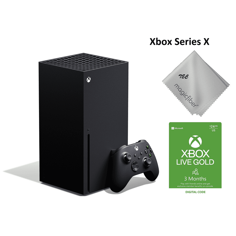 2022 Newest - Xbox -Series- -X- Gaming Console - 1TB SSD Black X