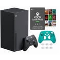 thumbnail image 1 of 2022 Newest Xbox -Series -X- Gaming Console System- 1TB SSD Black X Version with Disc Drive W/ Xbox Game Pass 3 Month Ultimate Membership | Silicone Controller Cover Skin, 1 of 7