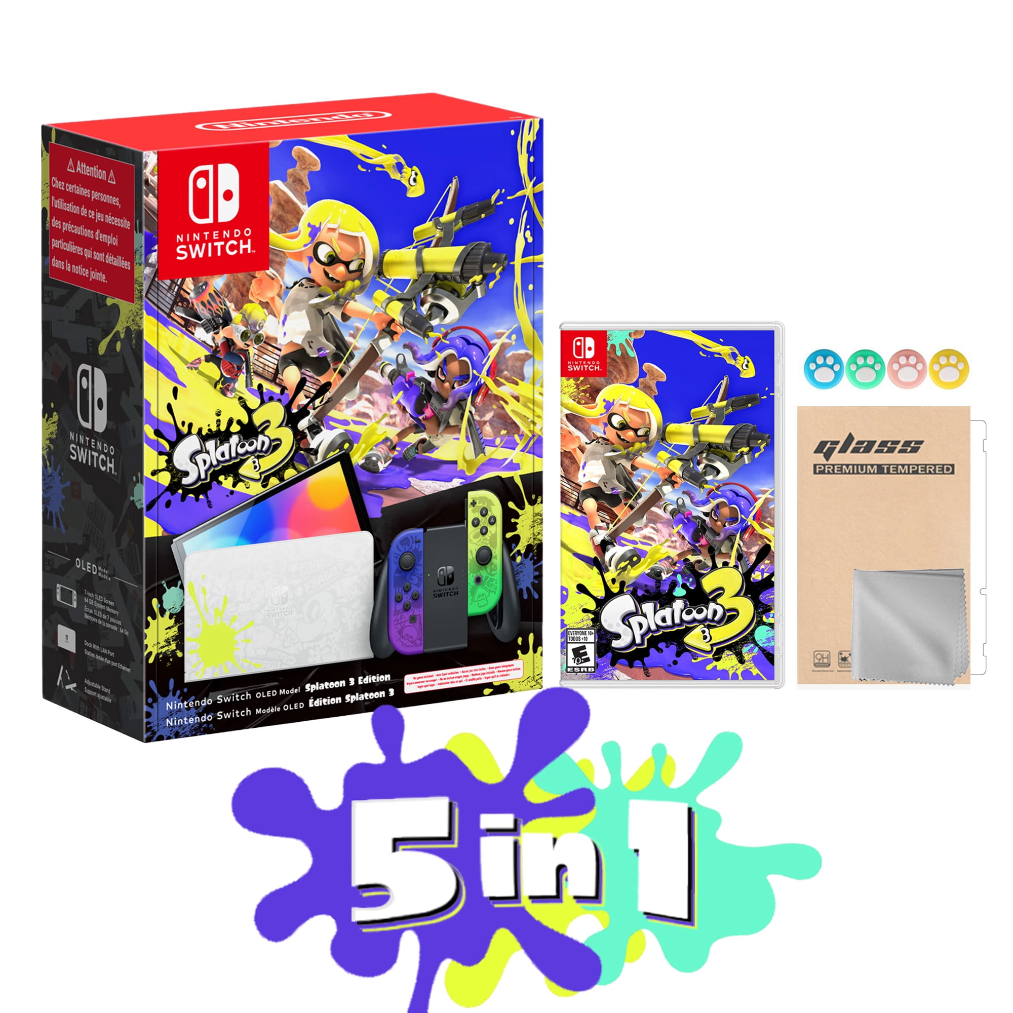 2022 Nintendo Switch OLED Model Splatoon 3 Limited Special Edition