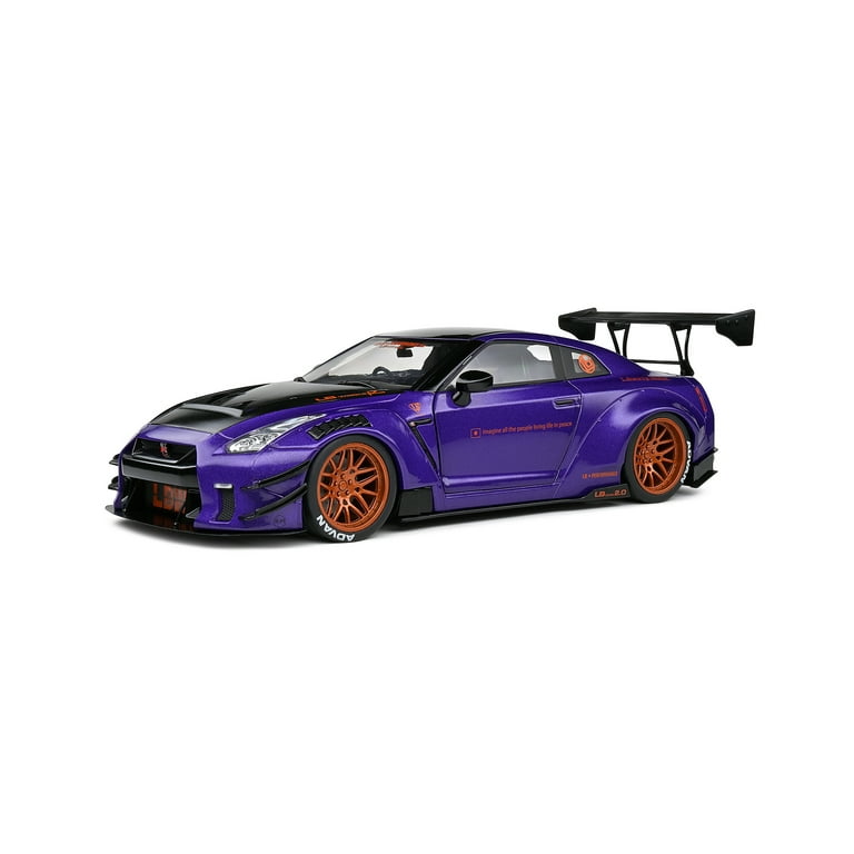 2022 Nissan GT-R (R25) w/Liberty Walk 2.0 - Purplezilla - Solido