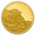 thumbnail image 1 of 2022 Niue 1/4 oz Gold Star Wars Classic Grogu (Box & COA), 1 of 4