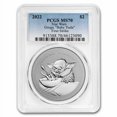 thumbnail image 1 of 2022 Niue 1 oz Ag $2 Star Wars: Grogu "Baby Yoda" MS-70 PCGS (FS), 1 of 3