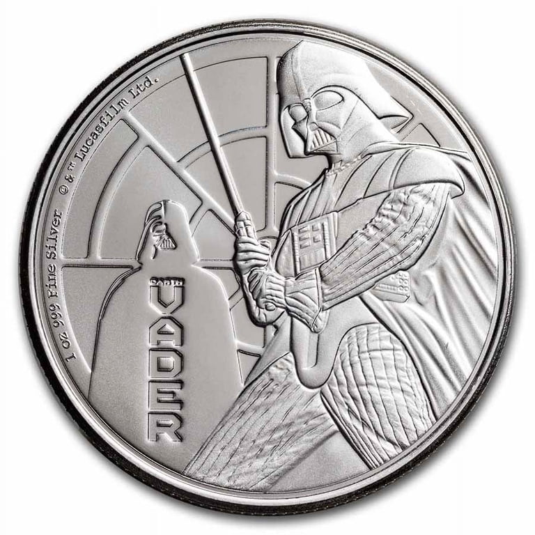 First Strike 2022 ニウエ 1oz 銀貨 スターウォーズ Limited Edition 2022 Niue 1 oz Silver $2 Star Wars: Darth Vader BU