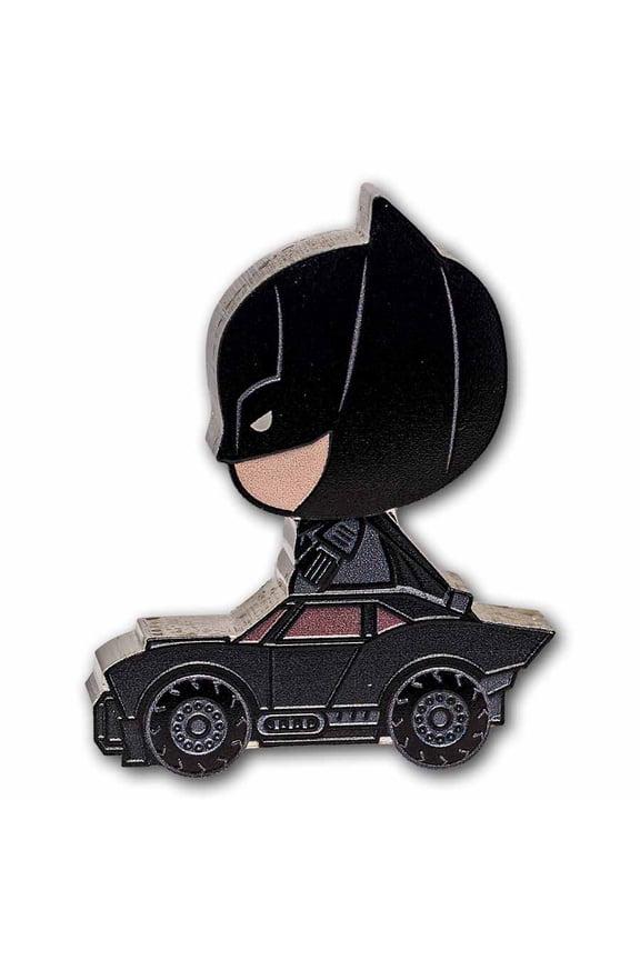 2022 Niue 1 oz Silver Chibi Coin Collection: Batman & Mobile